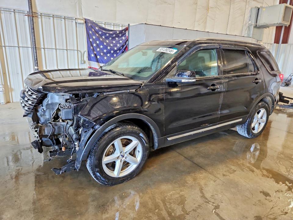 55139246 :رقم المزاد ، 1FM5K8D87HGE38060 vin ، 2017 Ford Explorer مزاد بيع
