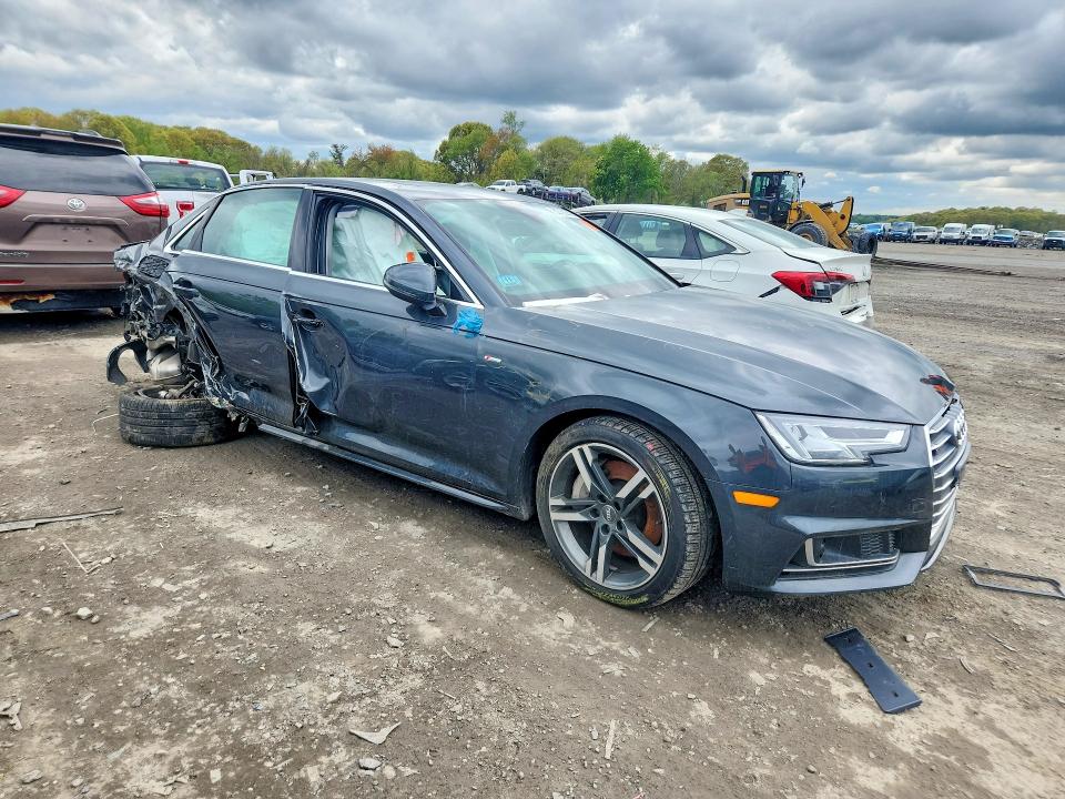 2018 Audi A4 მანქანა იყიდება აუქციონზე, vin: WAUFNAF43JN007912, აუქციონის ნომერი: 53762936