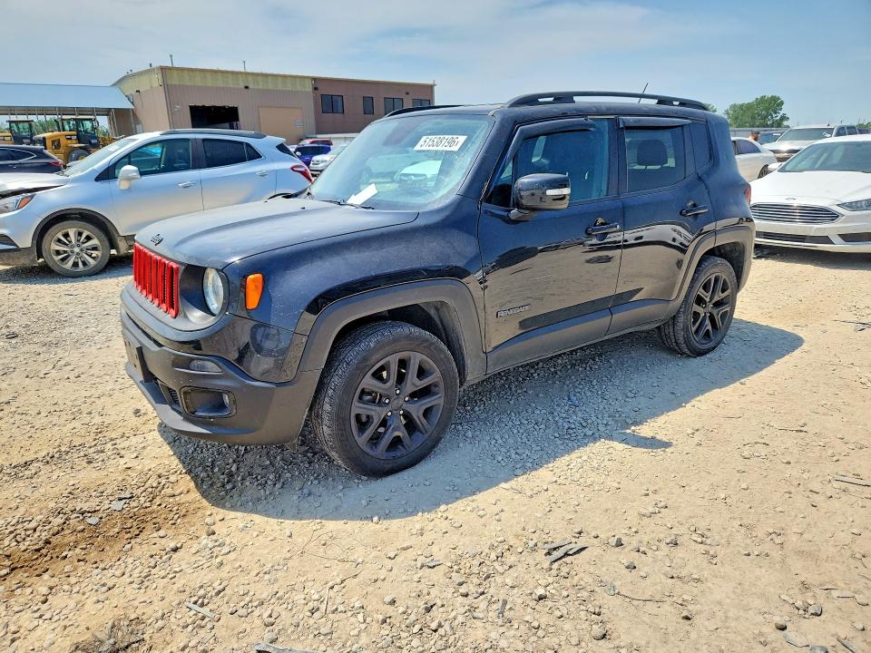 2016 Jeep Renegade მანქანა იყიდება აუქციონზე, vin: ZACCJBBT7GPD13726, აუქციონის ნომერი: 51538196