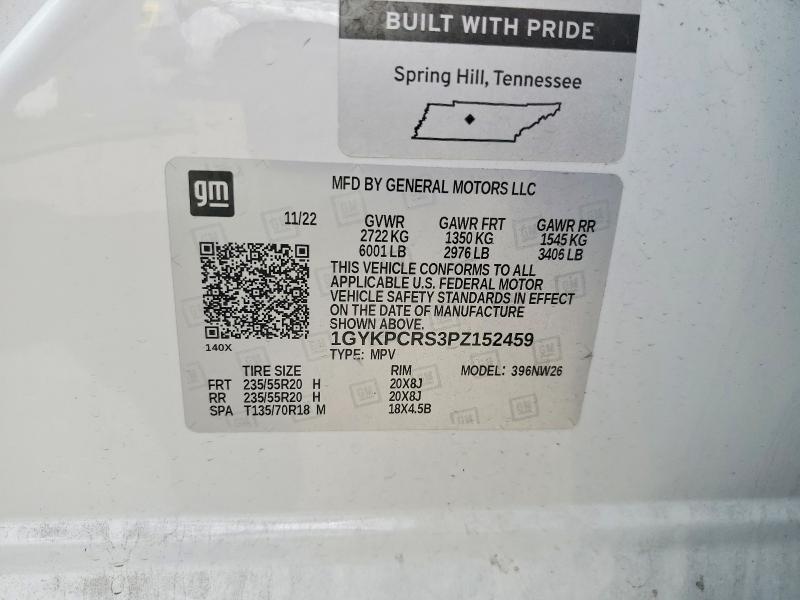 Продажа на аукционе авто 2023 Cadillac Xt6, vin: 1GYKPCRS3PZ152459, номер лота: 54904306