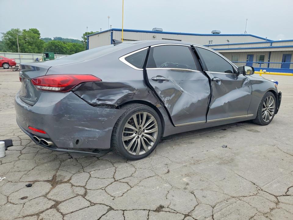 55444776 :رقم المزاد ، KMHGN4JF2FU069571 vin ، 2015 Hyundai Genesis مزاد بيع