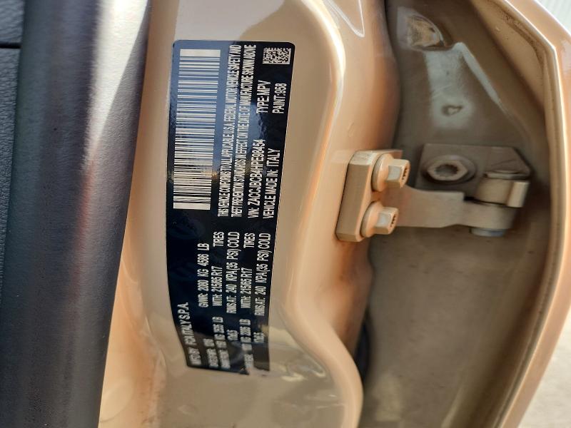 48515676 :رقم المزاد ، ZACCJBCB4HPE98454 vin ، 2017 Jeep Renegade مزاد بيع