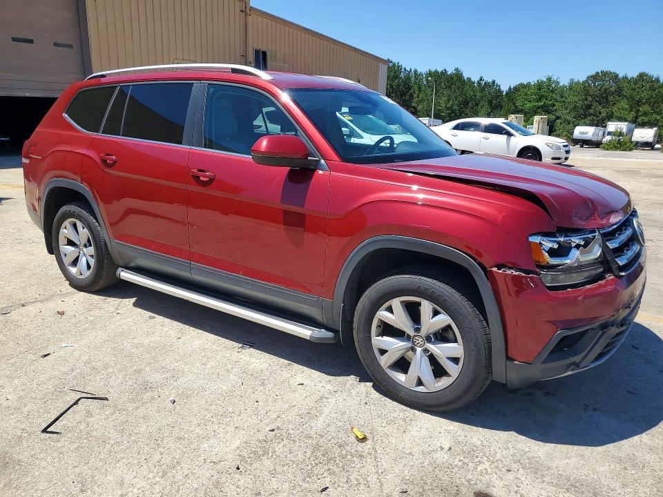 53882876 :رقم المزاد ، 1V2DR2CA9JC519540 vin ، 2018 Volkswagen Atlas مزاد بيع