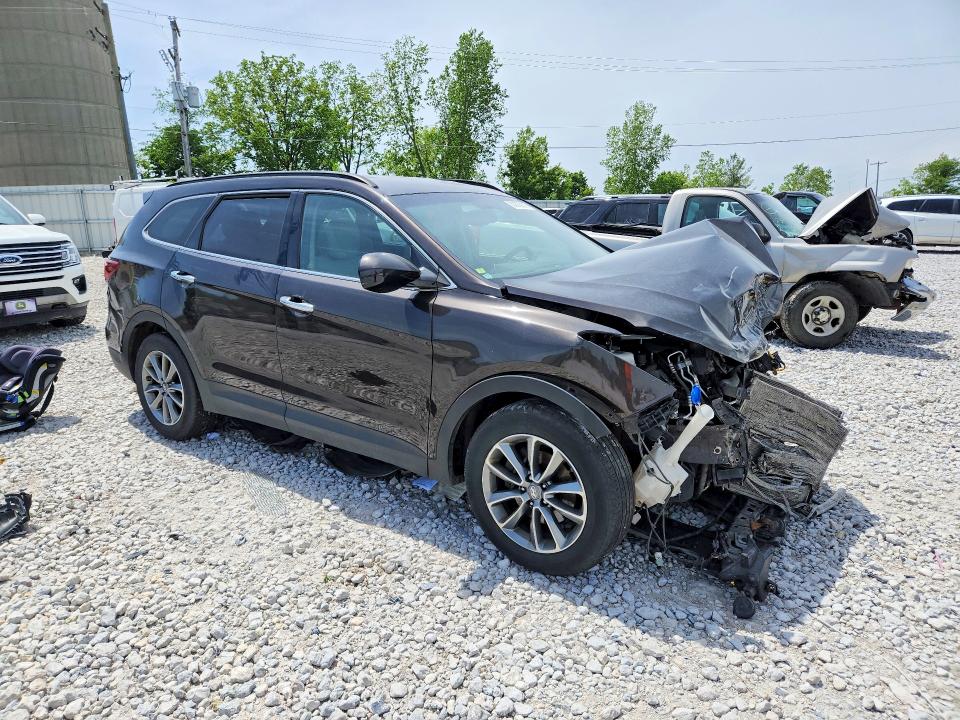 53850376 :رقم المزاد ، KM8SMDHF9HU178504 vin ، 2017 Hyundai Santa Fe مزاد بيع