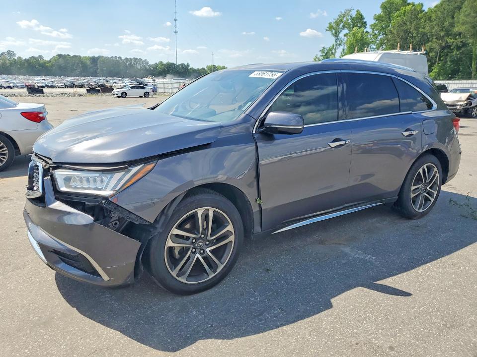 53361756 :رقم المزاد ، 5FRYD3H8XHB003406 vin ، 2017 Acura Mdx مزاد بيع