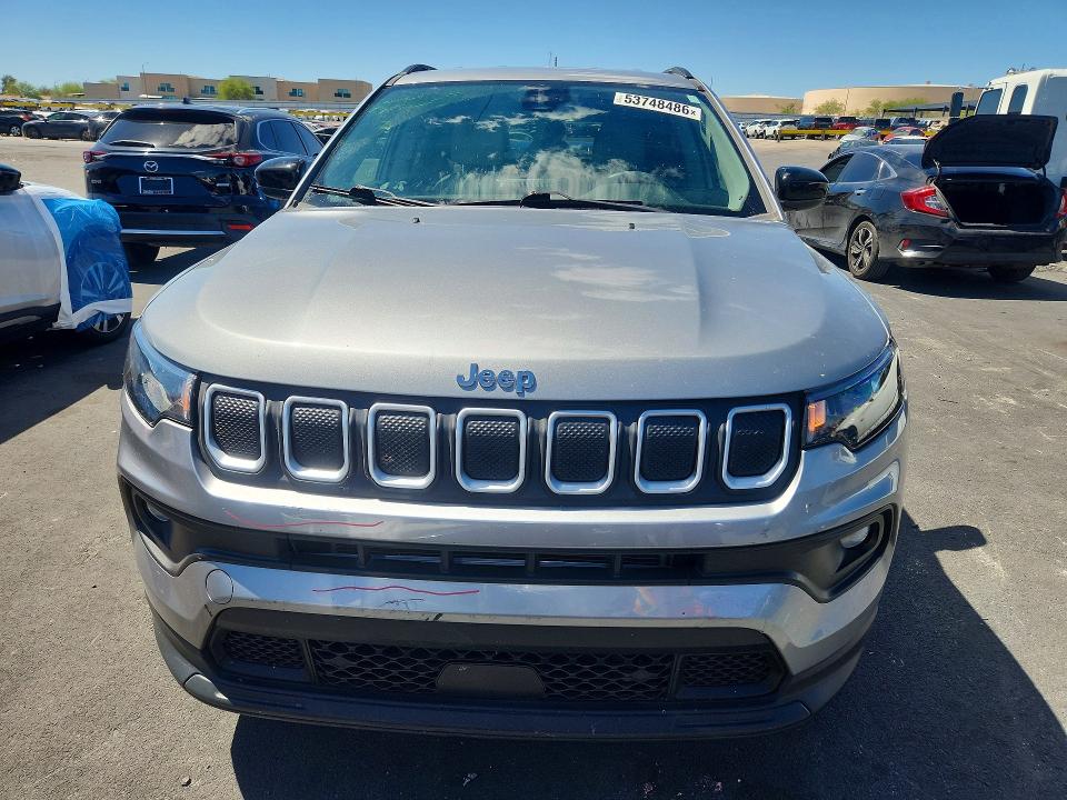 Продажа на аукционе авто 2022 Jeep Compass, vin: 3C4NJDBB1NT118514, номер лота: 53748486