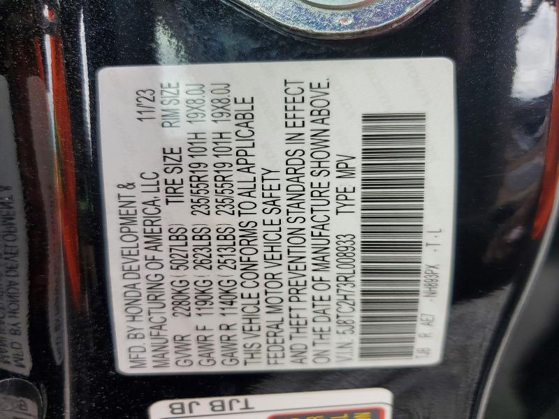 Aukcja sprzedaży 2024 Acura Rdx, vin: 5J8TC2H73RL008933, numer aukcji: 54835416