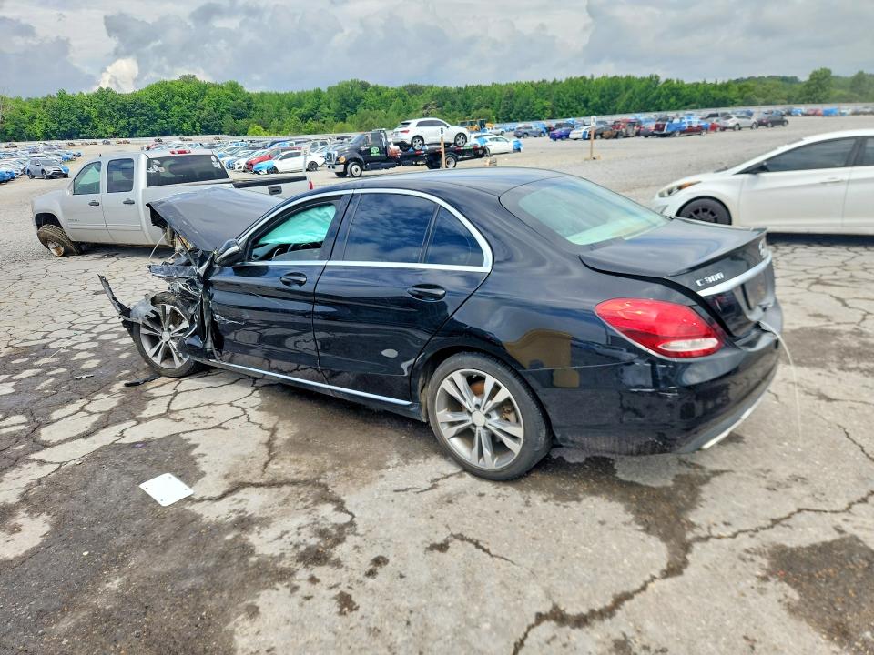 2015 Mercedes-benz C მანქანა იყიდება აუქციონზე, vin: 55SWF4JB2FU057986, აუქციონის ნომერი: 55063256