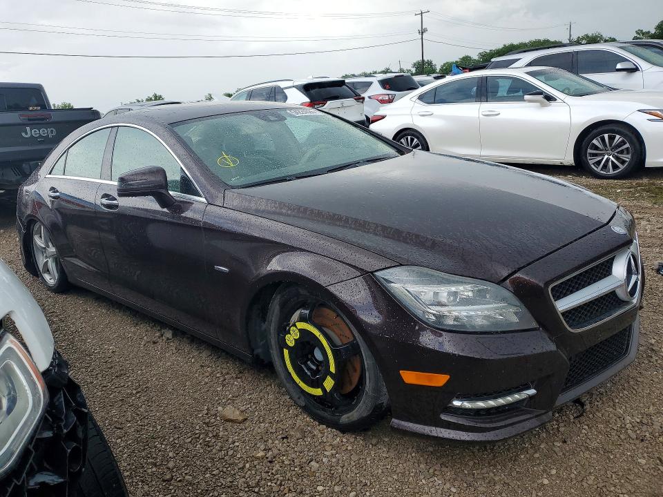 2012 Mercedes-benz Cls მანქანა იყიდება აუქციონზე, vin: WDDLJ9BB4CA050661, აუქციონის ნომერი: 54224026