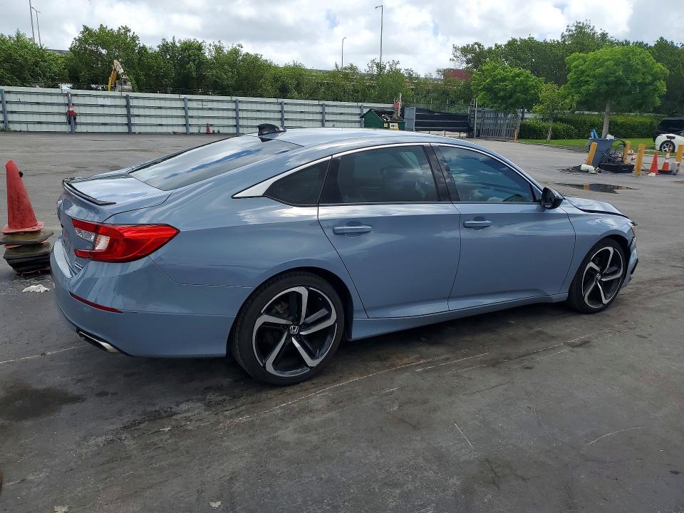 Aukcja sprzedaży 2021 Honda Accord, vin: 1HGCV1F45MA123034, numer aukcji: 55053316