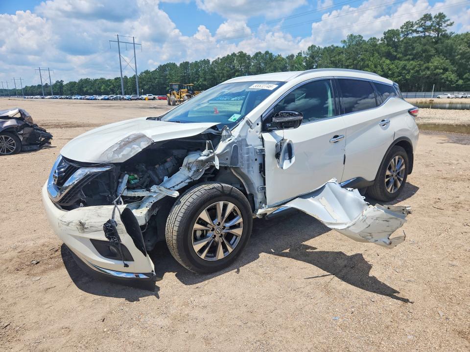 2016 Nissan Murano მანქანა იყიდება აუქციონზე, vin: 5N1AZ2MG3GN125693, აუქციონის ნომერი: 55522746