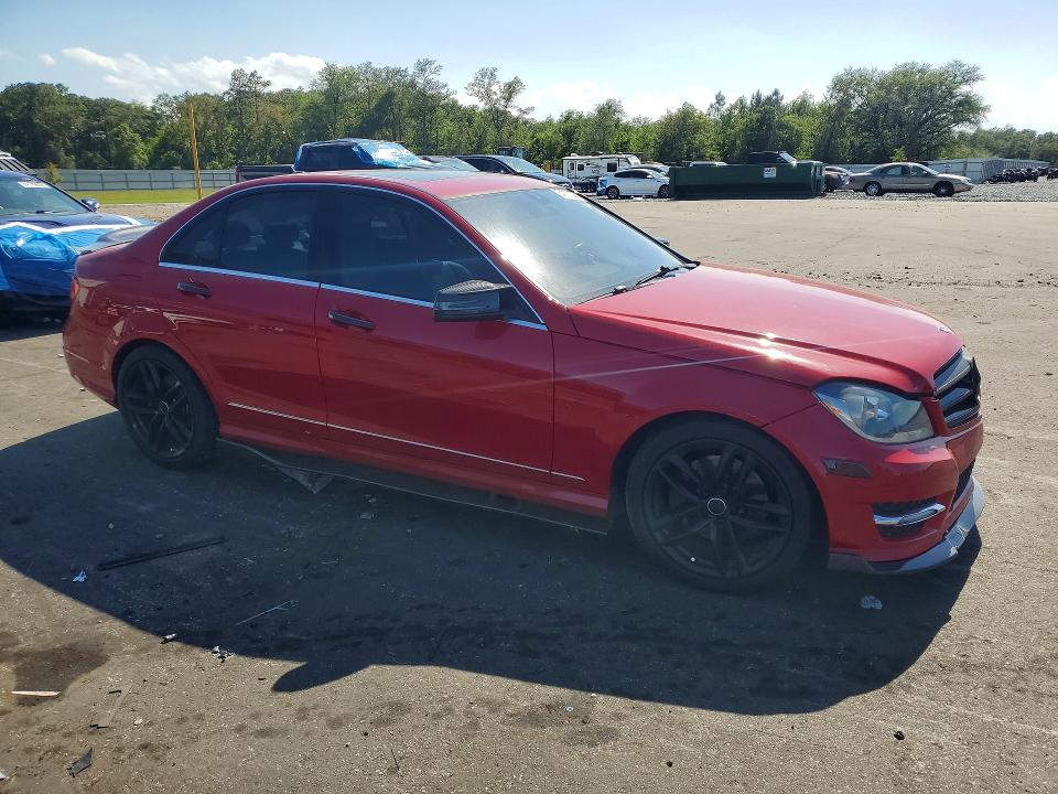 54337836 :رقم المزاد ، WDDGF8AB4EA943706 vin ، 2014 Mercedes-benz C مزاد بيع