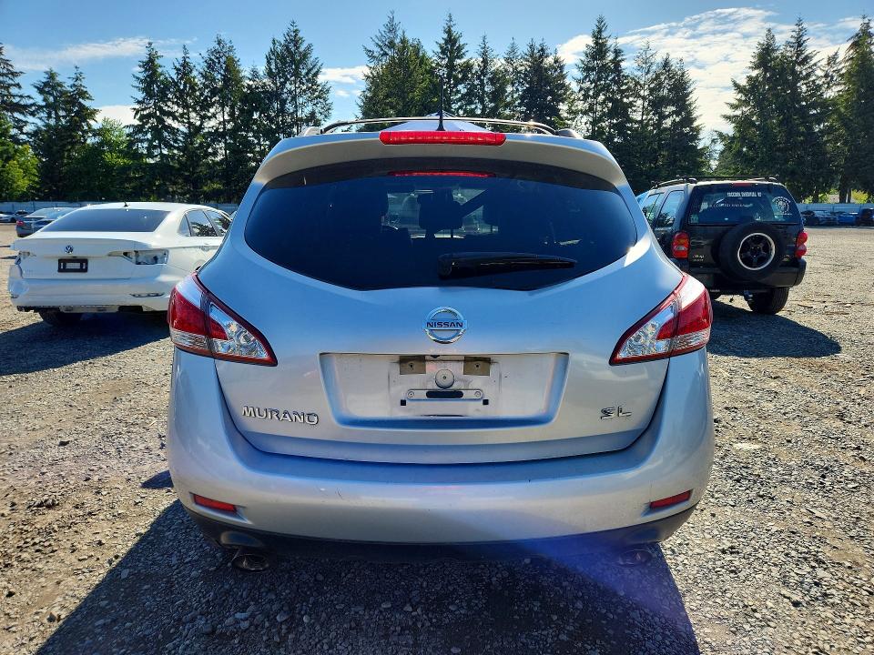 2013 Nissan Murano მანქანა იყიდება აუქციონზე, vin: JN8AZ1MU6DW208789, აუქციონის ნომერი: 54802156