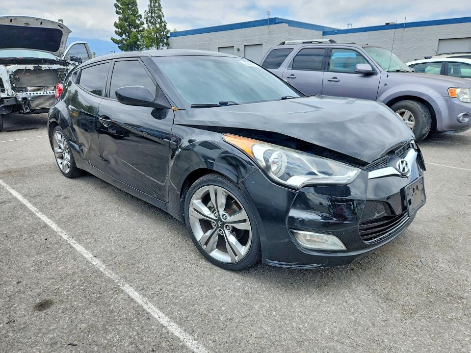 2012 Hyundai Veloster მანქანა იყიდება აუქციონზე, vin: KMHTC6AD4CU080291, აუქციონის ნომერი: 55442406
