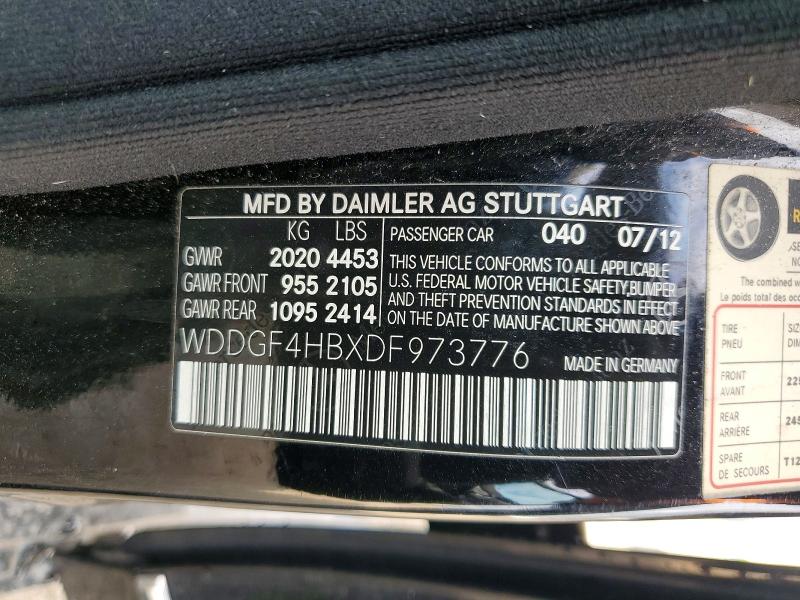 Продажа на аукционе авто 2013 Mercedes-benz C, vin: WDDGF4HBXDF973776, номер лота: 51033656