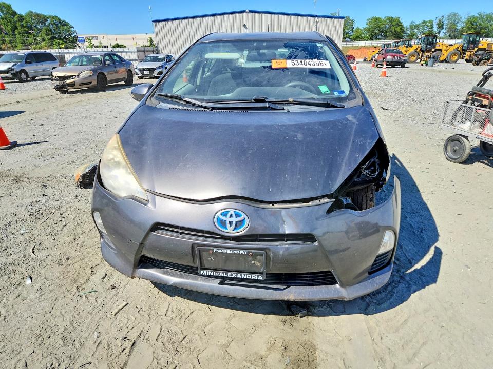 Aukcja sprzedaży 2012 Toyota Prius C, vin: JTDKDTB33C1511562, numer aukcji: 53484356