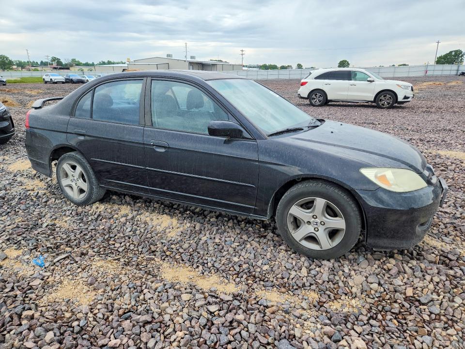 53879006 :رقم المزاد ، 2HGES26794H591514 vin ، 2004 Honda Civic مزاد بيع