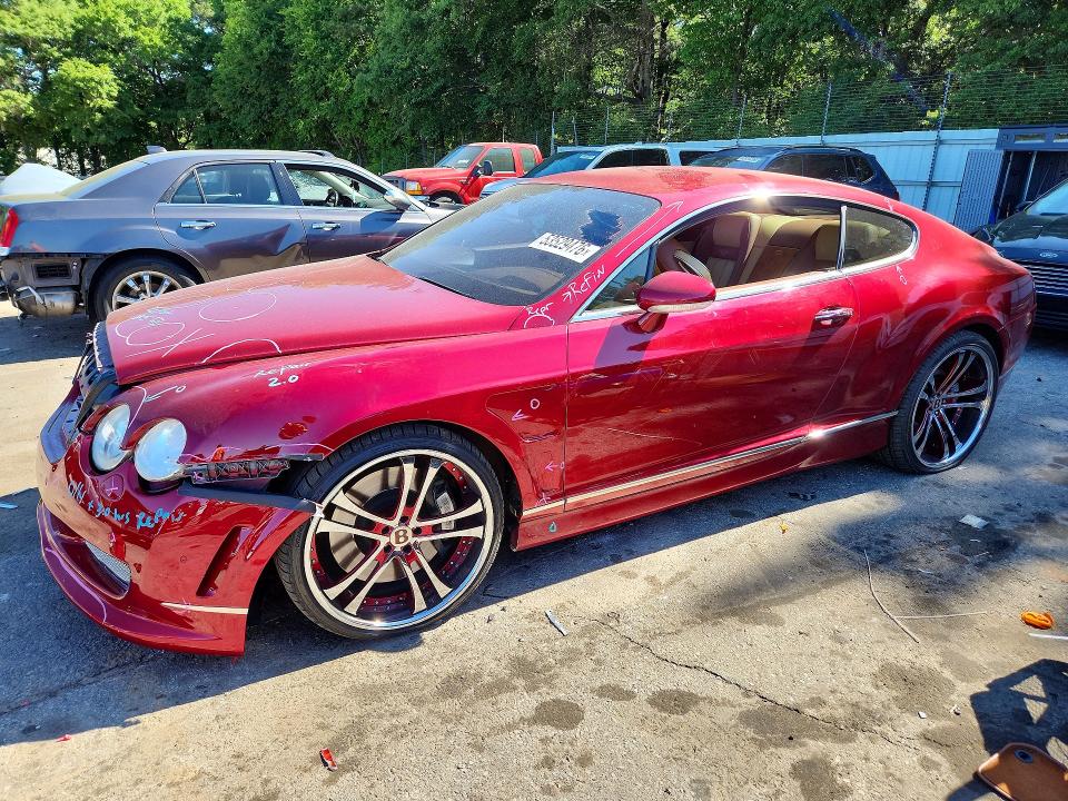 2005 Bentley Continental მანქანა იყიდება აუქციონზე, vin: SCBCR63W25C028879, აუქციონის ნომერი: 53529476