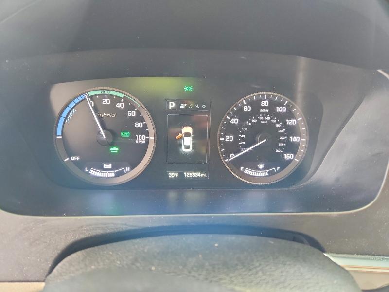 2016 Hyundai Sonata Hybrid მანქანა იყიდება აუქციონზე, vin: KMHE24L1XGA036385, აუქციონის ნომერი: 52162336