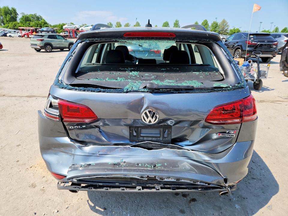 2017 Volkswagen Golf Sportwagen მანქანა იყიდება აუქციონზე, vin: 3VW017AU8HM507676, აუქციონის ნომერი: 53113066
