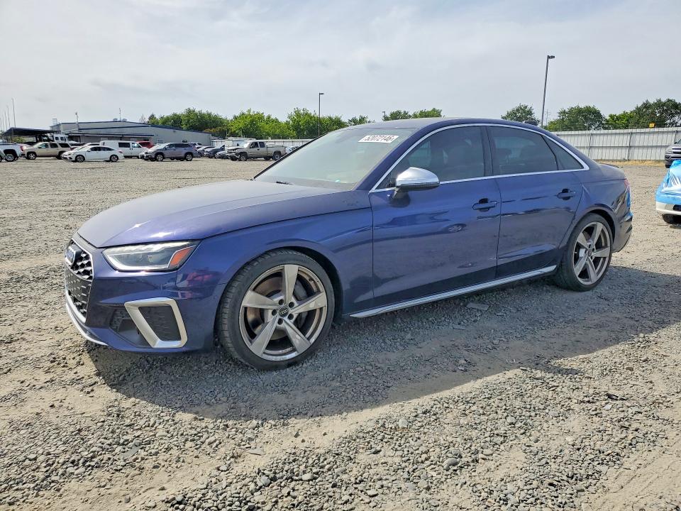 Продаж на аукціоні авто 2022 Audi S4, vin: WAUC4AF42NA019844, номер лоту: 52072146