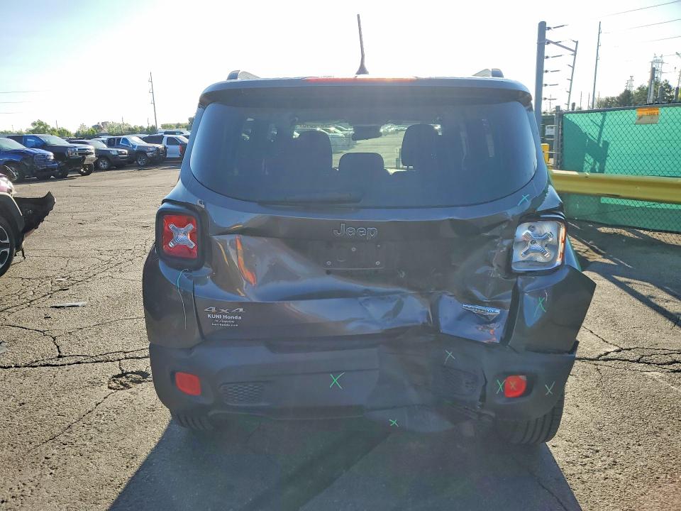 2017 Jeep Renegade მანქანა იყიდება აუქციონზე, vin: ZACCJBBB4HPE81641, აუქციონის ნომერი: 48546546