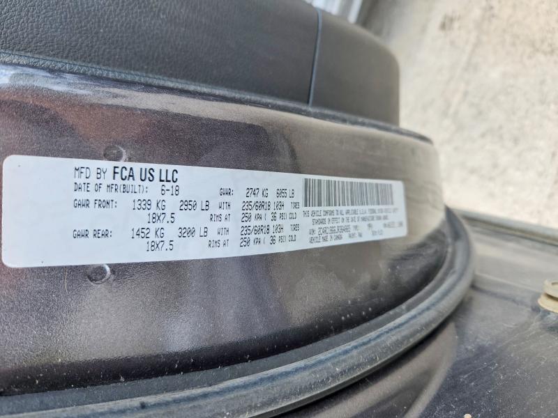 Продажа на аукционе авто 2018 Chrysler Pacifica, vin: 2C4RC1BG6JR364865, номер лота: 52559876