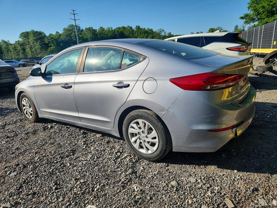 53966036 :رقم المزاد ، 5NPD74LF2HH171996 vin ، 2017 Hyundai Elantra مزاد بيع