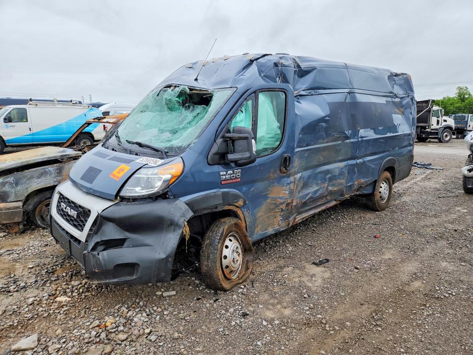 52588536 :رقم المزاد ، 3C6URVJG4KE544678 vin ، 2019 Ram Promaster 3500 مزاد بيع