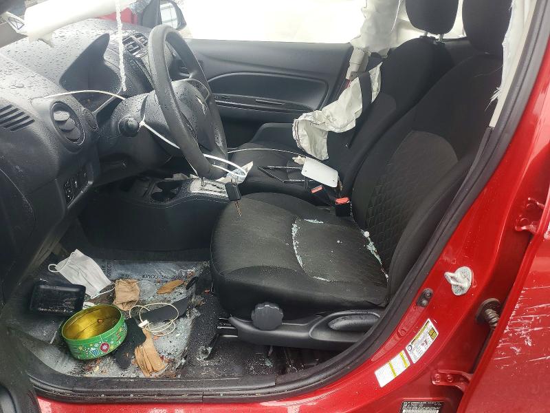 2021 Mitsubishi Mirage მანქანა იყიდება აუქციონზე, vin: ML32AUHJ9MH014161, აუქციონის ნომერი: 54291636
