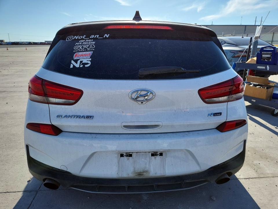 2020 Hyundai Elantra Gt მანქანა იყიდება აუქციონზე, vin: KMHH55LC2LU146349, აუქციონის ნომერი: 53742926