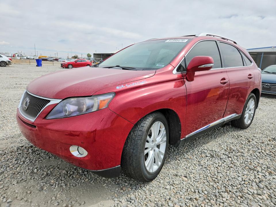 52388476 :رقم المزاد ، JTJBC1BAXA2011540 vin ، 2010 Lexus Rx مزاد بيع