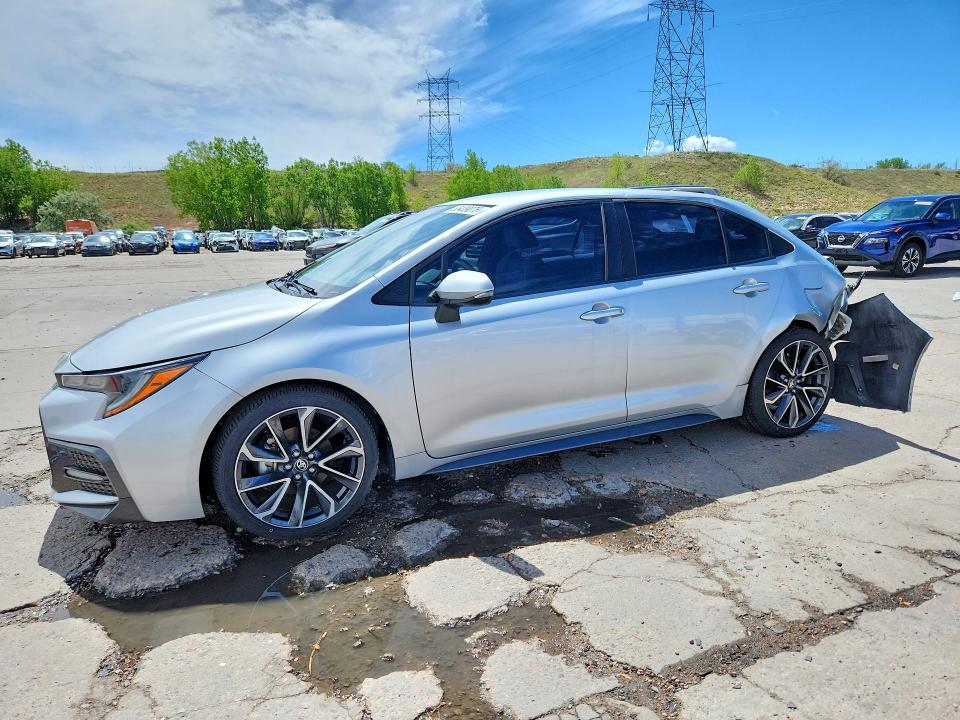 2020 Toyota Corolla მანქანა იყიდება აუქციონზე, vin: JTDS4RCE5LJ021417, აუქციონის ნომერი: 55409076