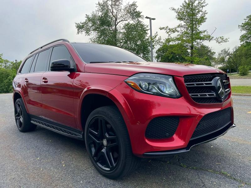 55254976 :رقم المزاد ، 4JGDF7DE6HA787181 vin ، 2017 Mercedes-benz Gls مزاد بيع