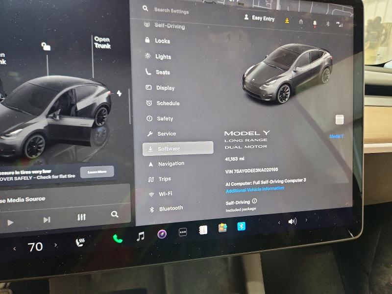 Продажа на аукционе авто 2022 Tesla Model Y, vin: 7SAYGDEE3NA020195, номер лота: 52088216