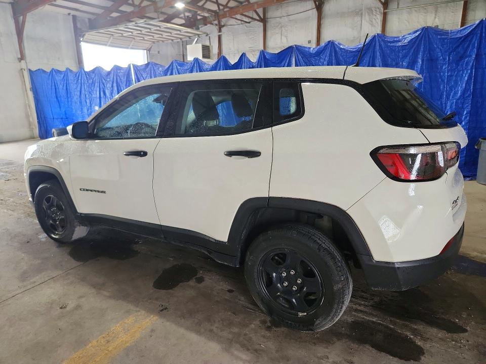54580636 :رقم المزاد ، 3C4NJDAB4MT555343 vin ، 2021 Jeep Compass مزاد بيع
