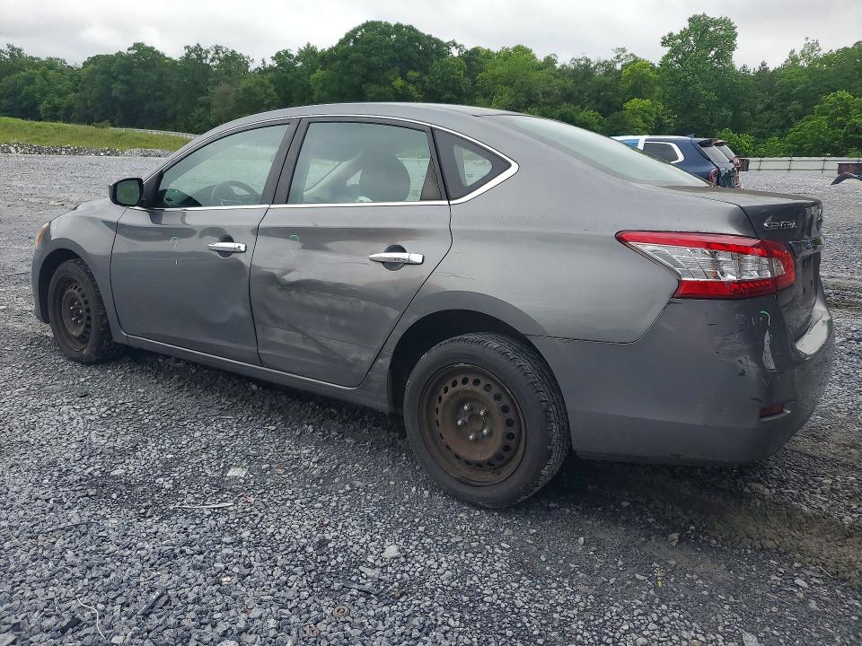 2015 Nissan Sentra მანქანა იყიდება აუქციონზე, vin: 3N1AB7AP5FY295911, აუქციონის ნომერი: 54648146
