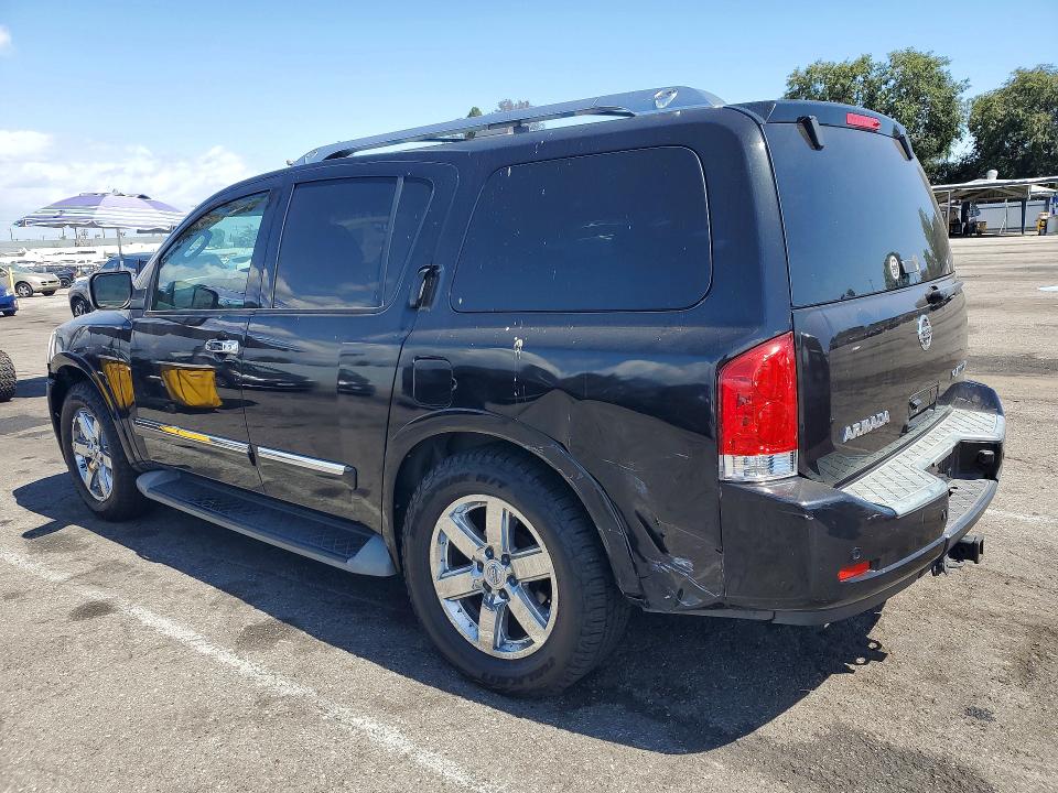 2011 Nissan Armada მანქანა იყიდება აუქციონზე, vin: 5N1AA0NF8BN608106, აუქციონის ნომერი: 55005476