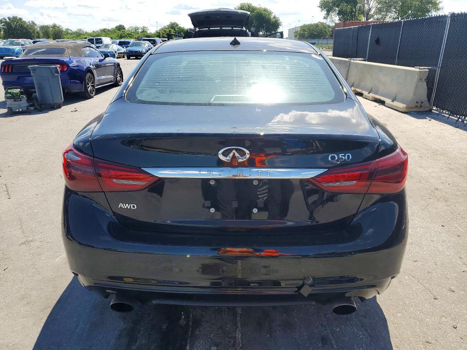 Продаж на аукціоні авто 2018 Infiniti Q50, vin: JN1EV7AR4JM440247, номер лоту: 52094836