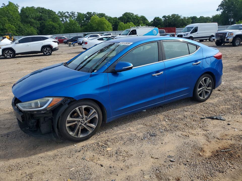 Auction sale of the 2017 Hyundai Elantra, vin: KMHD84LF4HU227354, lot number: 52412036