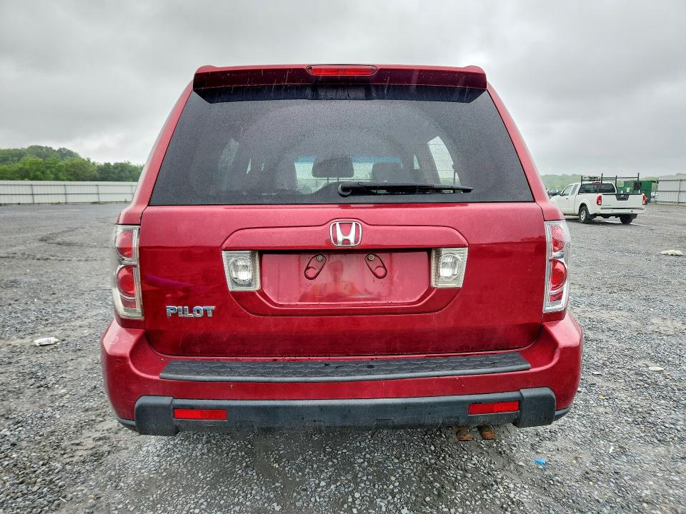 2006 Honda Pilot მანქანა იყიდება აუქციონზე, vin: 5FNYF28576B013495, აუქციონის ნომერი: 52230676