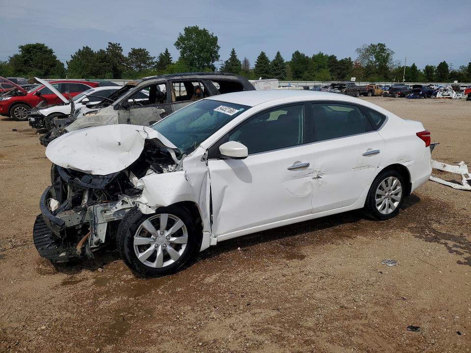 2019 Nissan Sentra მანქანა იყიდება აუქციონზე, vin: 3N1AB7AP8KY275968, აუქციონის ნომერი: 54452166