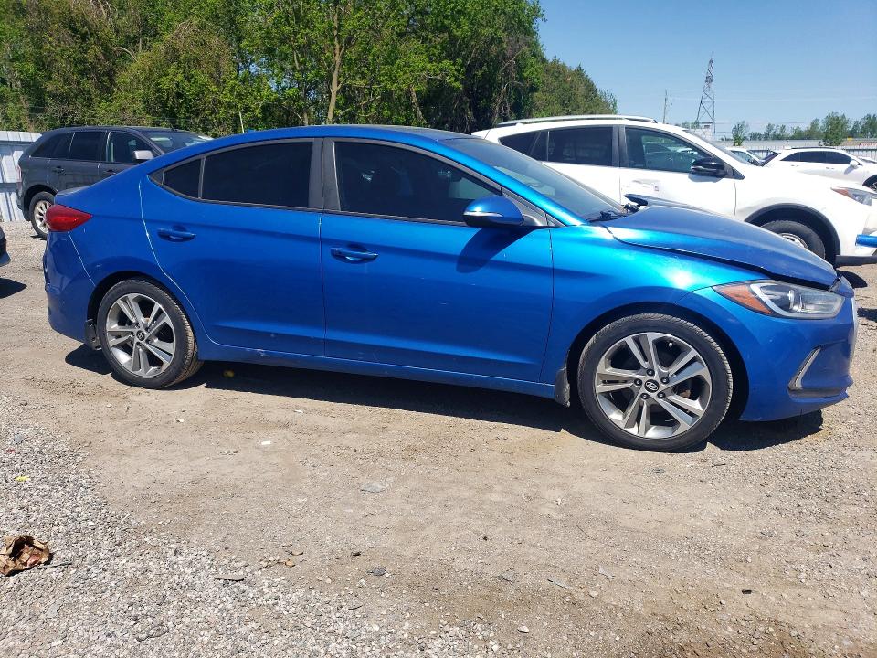 Продажа на аукционе авто 2017 Hyundai Elantra, vin: KMHD84LF2HU266010, номер лота: 54793206