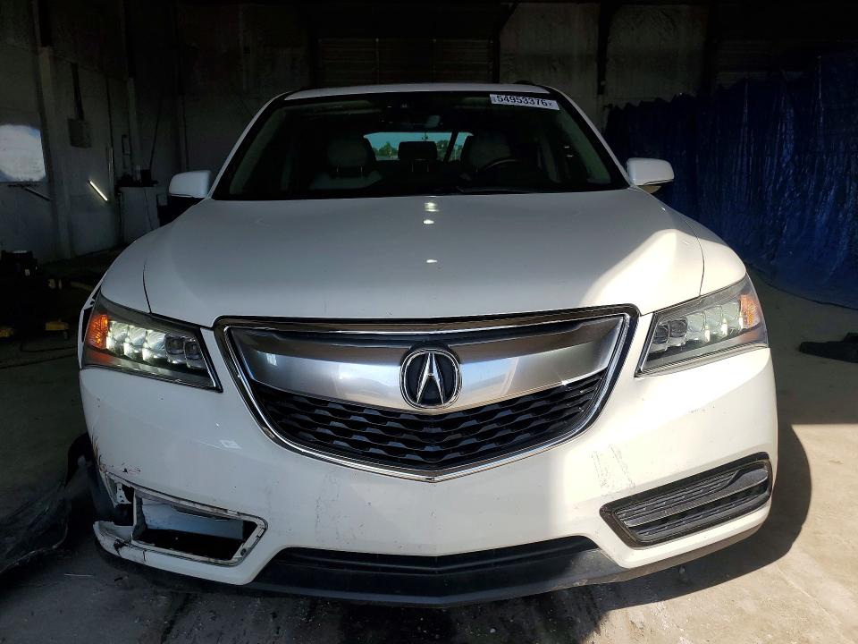 54953376 :رقم المزاد ، 5FRYD4H40GB036867 vin ، 2016 Acura Mdx مزاد بيع