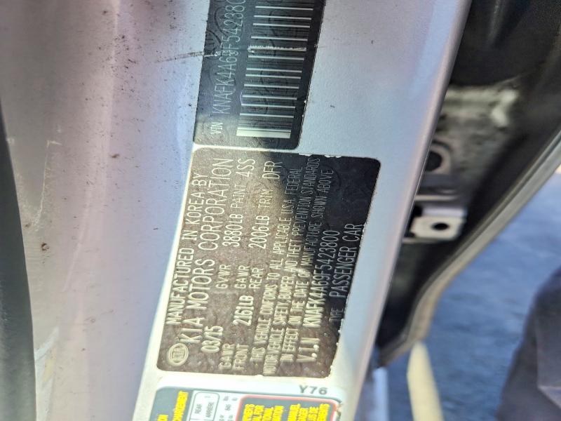 Продаж на аукціоні авто 2015 Kia Forte, vin: KNAFK4A69F5423800, номер лоту: 54818956