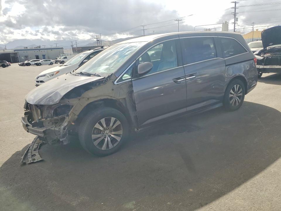 55212856 :رقم المزاد ، 5FNRL5H67EB022364 vin ، 2014 Honda Odyssey مزاد بيع