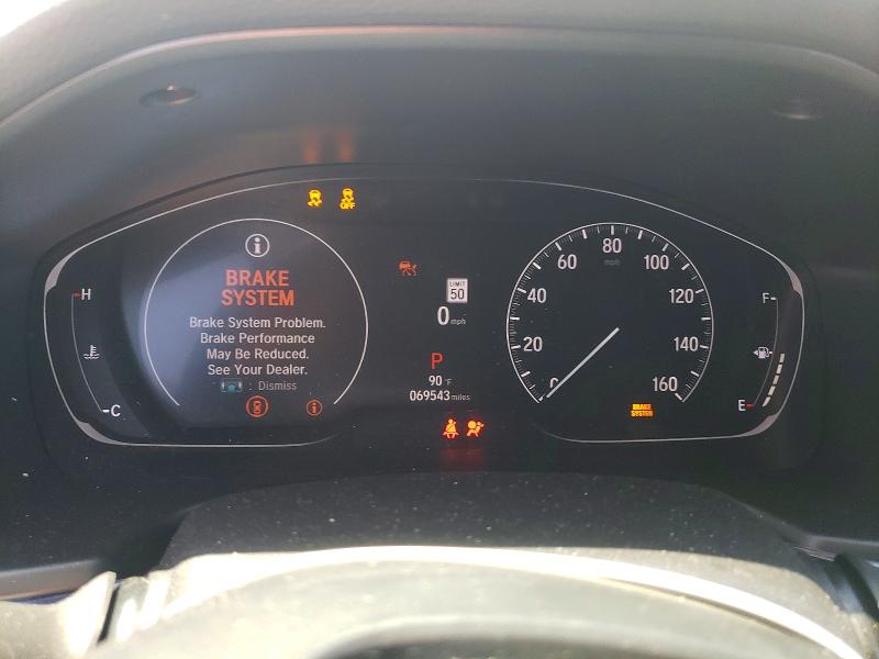 53770816 :رقم المزاد ، 1HGCV1F40NA095998 vin ، 2022 Honda Accord مزاد بيع