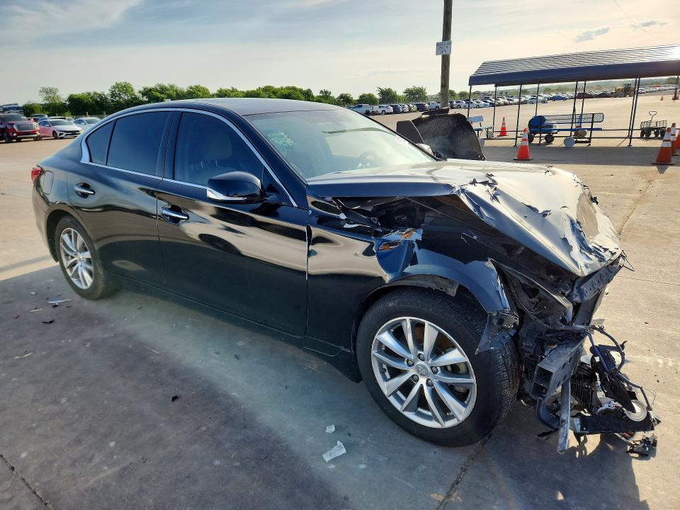 51894126 :رقم المزاد ، JN1BV7AP3FM355022 vin ، 2015 Infiniti Q50 مزاد بيع
