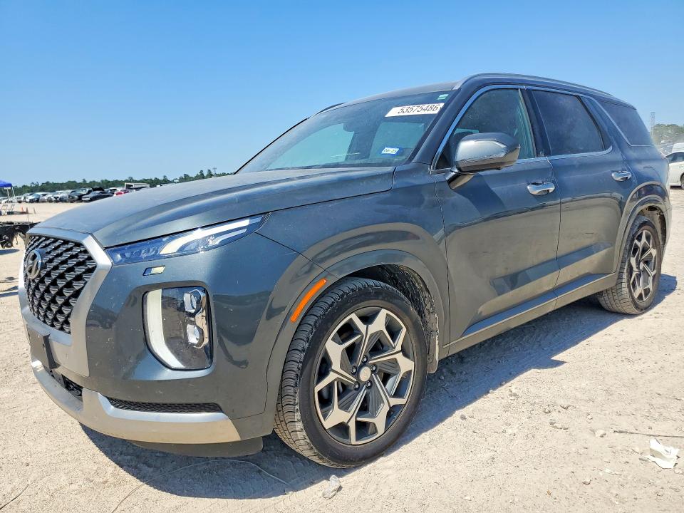 53575486 :رقم المزاد ، KM8R74HE2NU445314 vin ، 2022 Hyundai Palisade مزاد بيع
