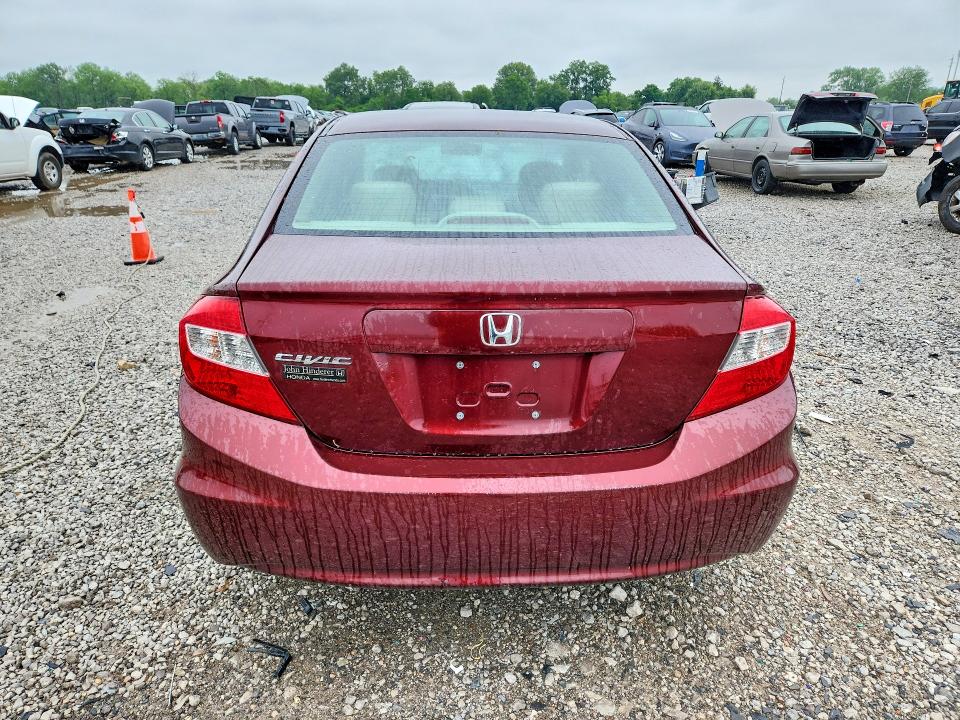 Продаж на аукціоні авто 2012 Honda Civic, vin: 19XFB2F51CE059458, номер лоту: 54179806